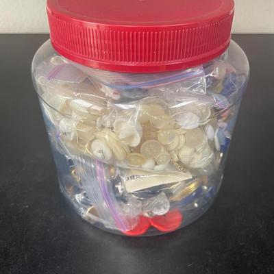 Huge Vintage Button Lot