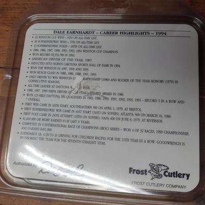 Dale Earnhardt, Sr Seven Time Winston Cup Champion Collector Frost Cutlery New Old Stock
