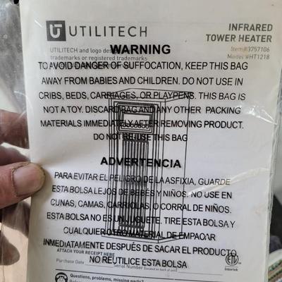 Lasko fan/heater with remote and infared tower heater with remote