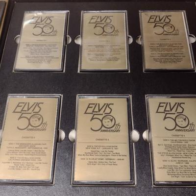 Elvis Presley 50th Anniversary Golden Celebration Vinyl Album/Cassette Tape Numbered Collector Series