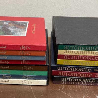 Lot of 16 Automobile Quarterly Books: 1982, 1984, 1985 & 1986