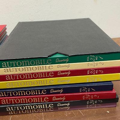 Lot of 16 Automobile Quarterly Books: 1982, 1984, 1985 & 1986