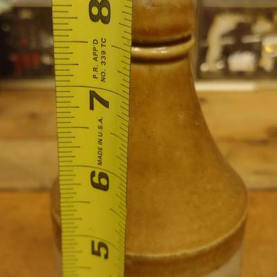 Antique Pottery Beverage Bottle
