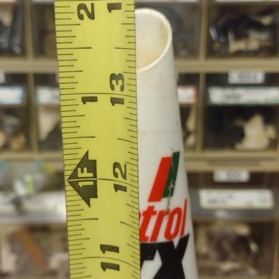 Castrol GTX Oil Advertising Funnel and Oil Glass Jar