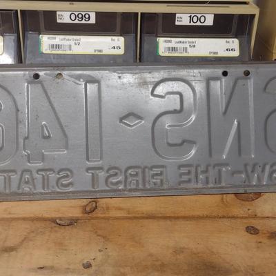 Vintage New South Wales Vehicle License Plate