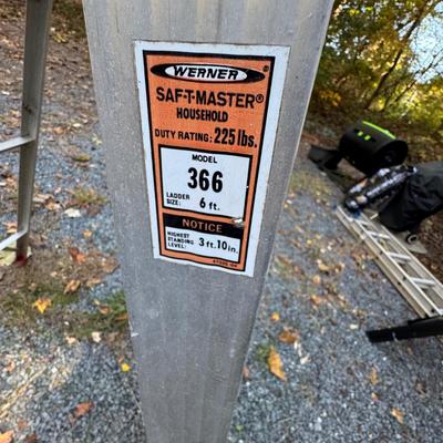 366 Werner 6' Aluminum Ladder