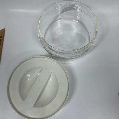Vintage Pyrex Spice of Life Glass Storage Container Canister