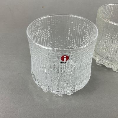 371 Set of 4 Iittala Ultima Thule Small Tumbler Glasses made in Finland