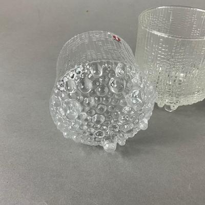 371 Set of 4 Iittala Ultima Thule Small Tumbler Glasses made in Finland