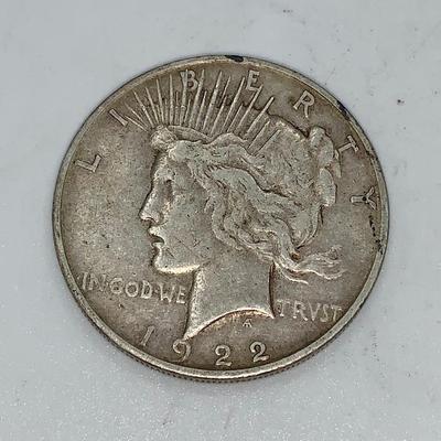 1922-D Peace Silver Dollar