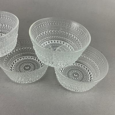 375 Set of 7 Iittala Kastehelmi Bowls