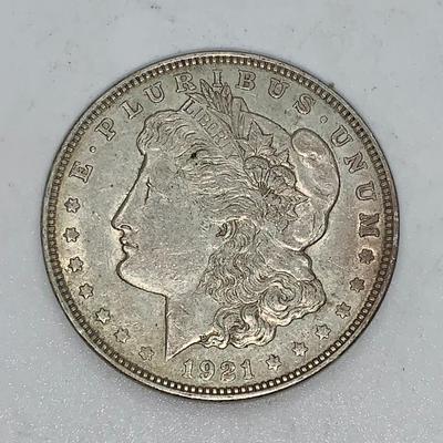 1921 “P” Morgan Silver Dollar