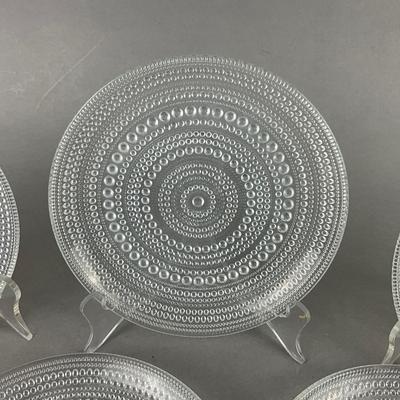 376 Set of 10 Iittala Kastehelmi Plates