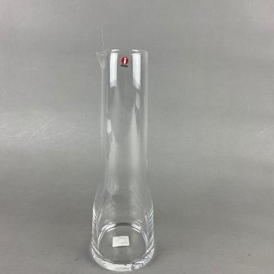 379 Large Iittala Essence Glass Carafe from Finland
