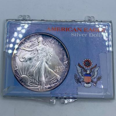 1990 American Eagle Walking Liberty Silver Dollar