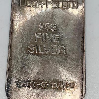 Deak-Perera Silver Bullion Bar