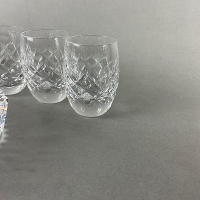 408 Set of 8 Waterford Crystal Cordials (Lismore, Alana)