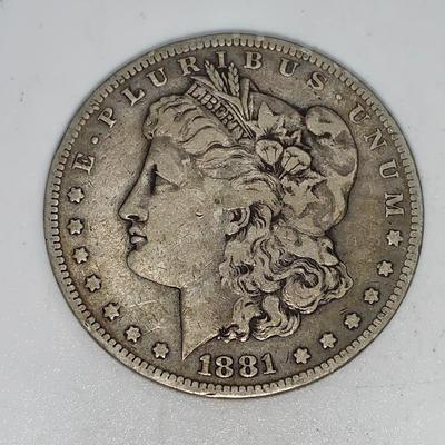 1881-S Morgan Silver Dollar