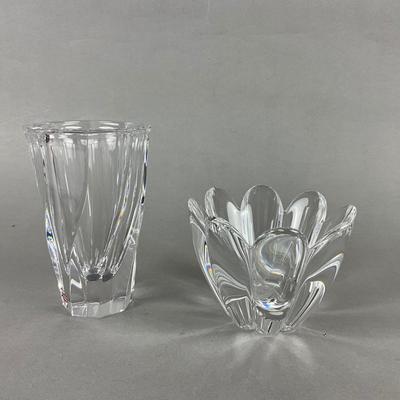 425 Small Orrefors Vase and Bowl Set
