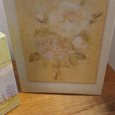 Heavy duty gift / storage boxes with brand new 4 pack Albums