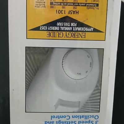 Holmes Oscillating 12" stand fan - with 3 speed settings