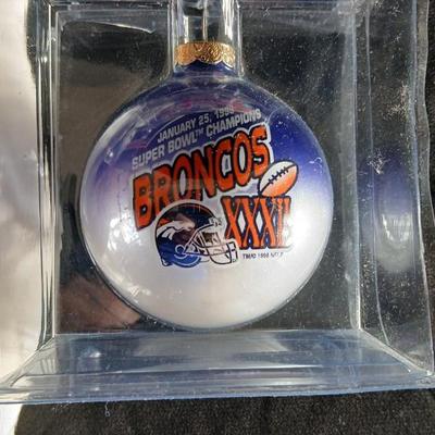 Denver Bronco's Superbowl collectibles, posters, t-shirt, Ornament, VHS and more