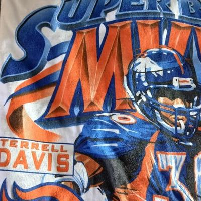 Denver Bronco's Superbowl collectibles, posters, t-shirt, Ornament, VHS and more
