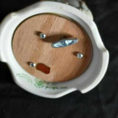 The Christopher collection LEFTON music box bell with nativity RR Marked musical Snow globe and a picture frame