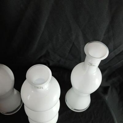 Three beautiful Noble Excellence Poland made vase jars