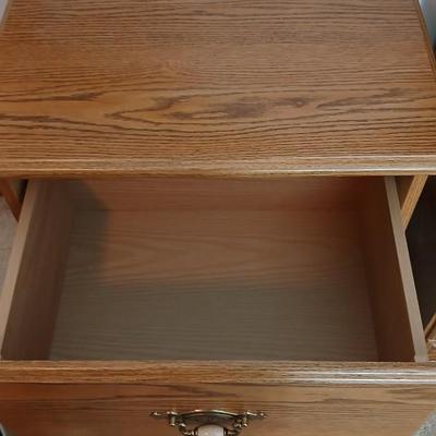 Sauder two drawer nightstand