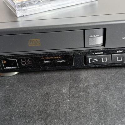 RCA Compact disk player with an assortment of CD'S