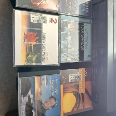 RCA Compact disk player with an assortment of CD'S