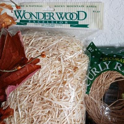 Fall Decorations, table mats, napkins, gourds pumpkins and more