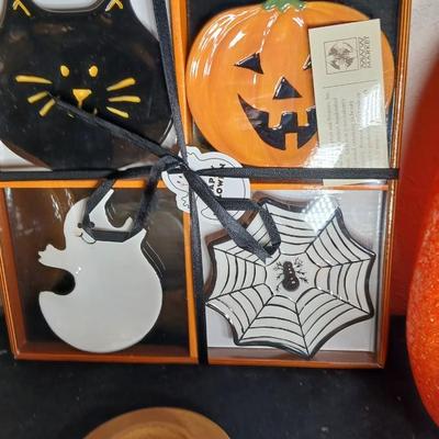 Ceramic pumpkin, Fall and Halloween decorations, Light up pumpkin