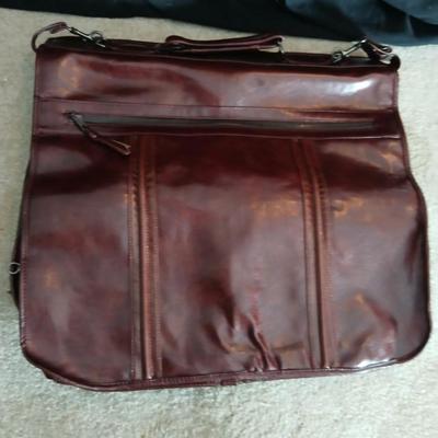 Carry on type duffle bag luggage with adjustable two wheeled luggage cart