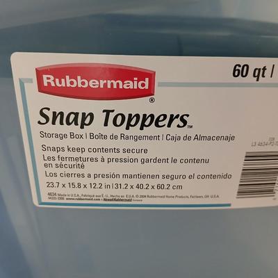 Collection of small storage totes with lids