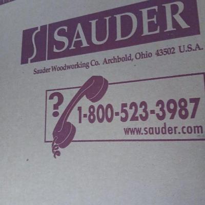 Brand new in the box Sauder 4 drawer chest of drawers with adjustable metal bed frame