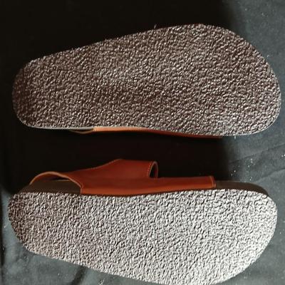 Three pair of women's leather sandals,