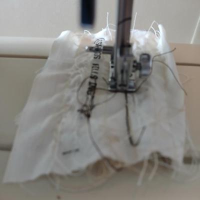 Wonderful condition Wards sewing machine with accessories and case