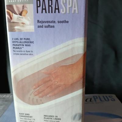 Homedics Para Spa Plus heat therapy Paraffin Bath with extra Paraffin wax