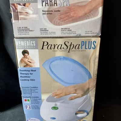 Homedics Para Spa Plus heat therapy Paraffin Bath with extra Paraffin wax