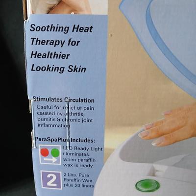 Homedics Para Spa Plus heat therapy Paraffin Bath with extra Paraffin wax