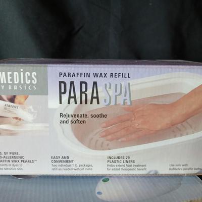 Homedics Para Spa Plus heat therapy Paraffin Bath with extra Paraffin wax
