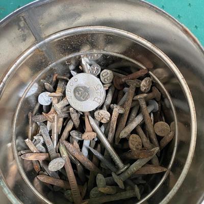 Antique 1930s Railroad Nails