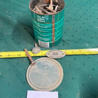 Antique 1950s Railroad Nails