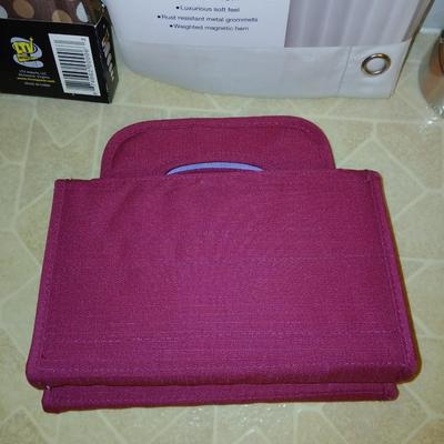 Ladies' spa day! Candles, makeup stoage bags, new shower liner, bath towel, and more