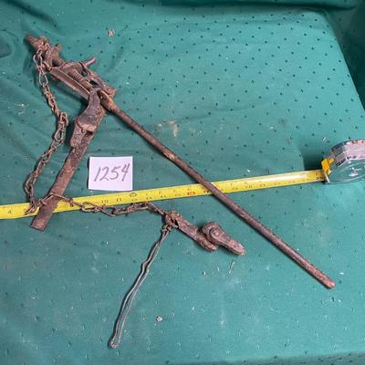 Antique Wire Fence Stretchers