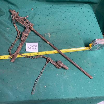 Antique Wire Fence Stretchers