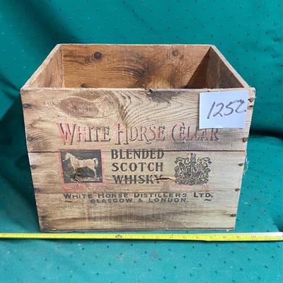Vintage Whisky Box