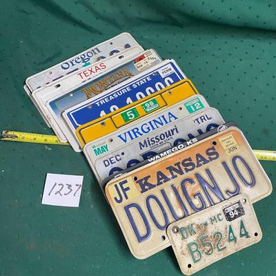 License Tag Lot